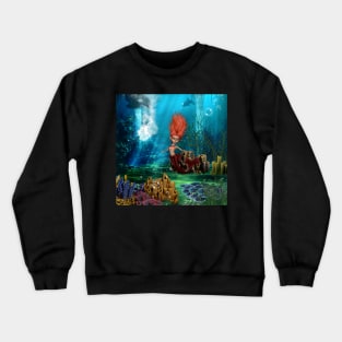 Sweet little mermaid Crewneck Sweatshirt